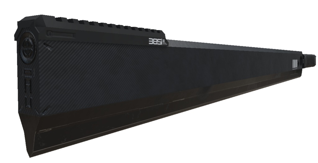 3Dモデル サイバー風武器