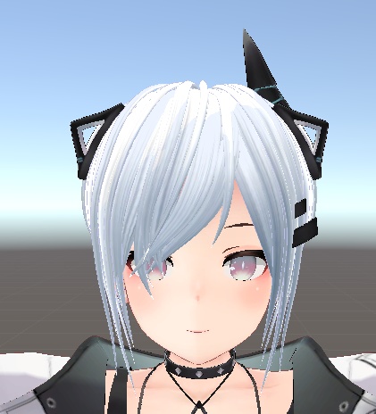 3Dモデル ロングポニー シェイプキー搭載 LEEMEカスタム