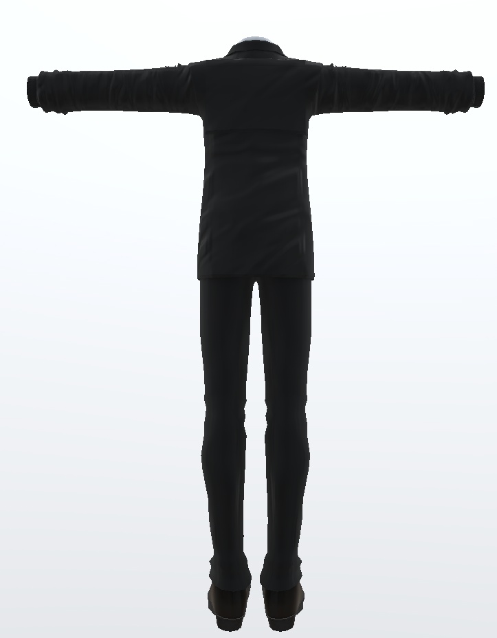 3Dモデル ウィンドブレーカ衣装 LEEME&LEEVAカスタム