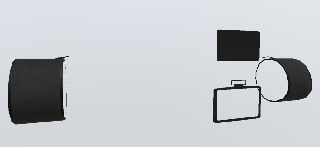 3Dモデル ウィンドブレーカ衣装 LEEME&LEEVAカスタム