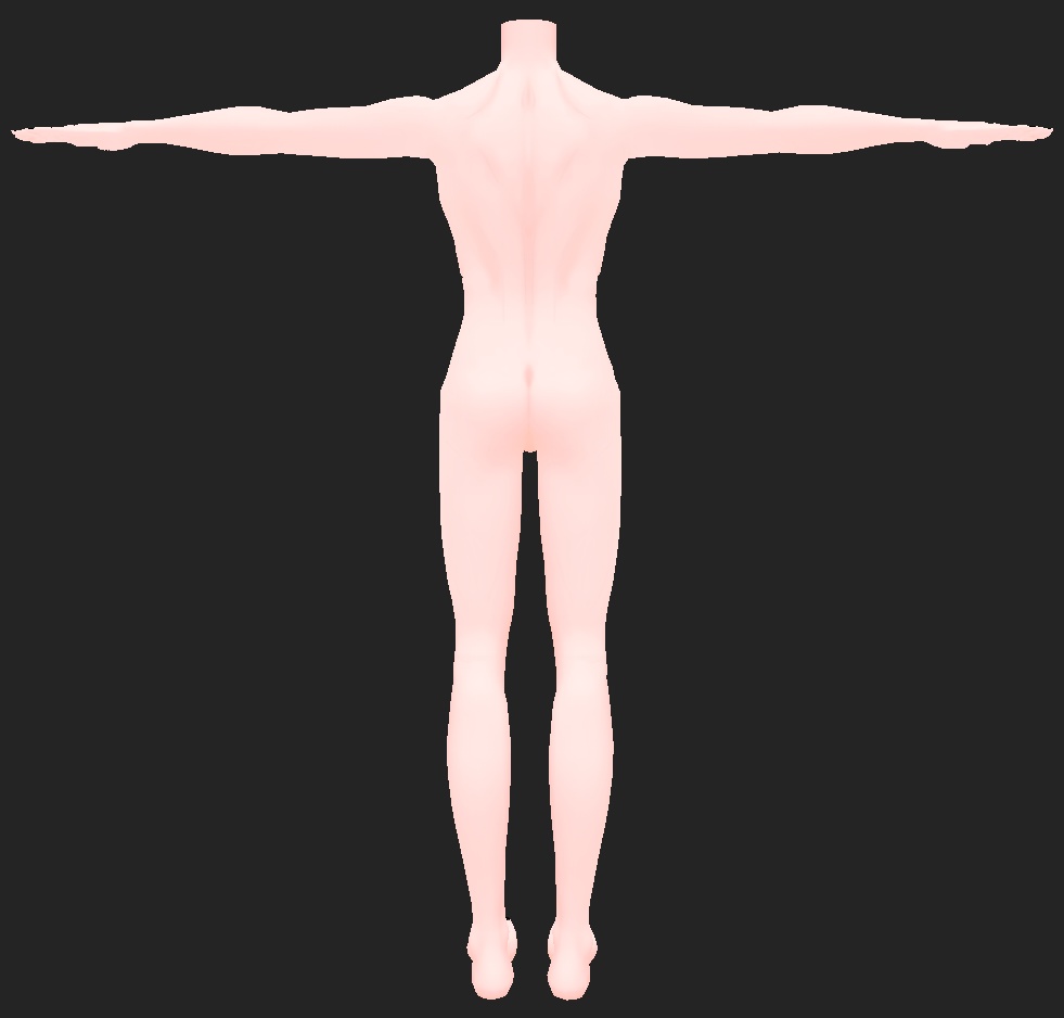 3Dモデル 男性用テックウェア&素体モデル セール対象品