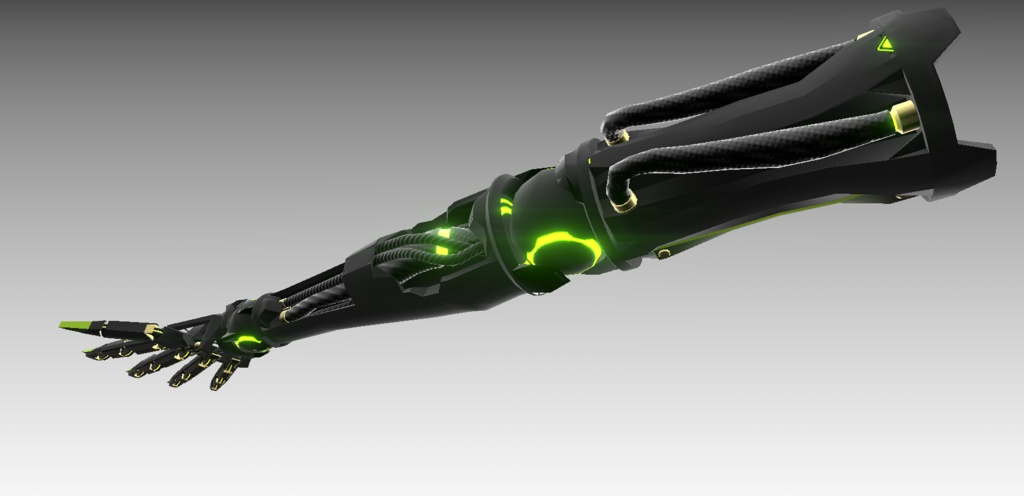 3Dモデル サイバー衣装 LEEMEREEVA