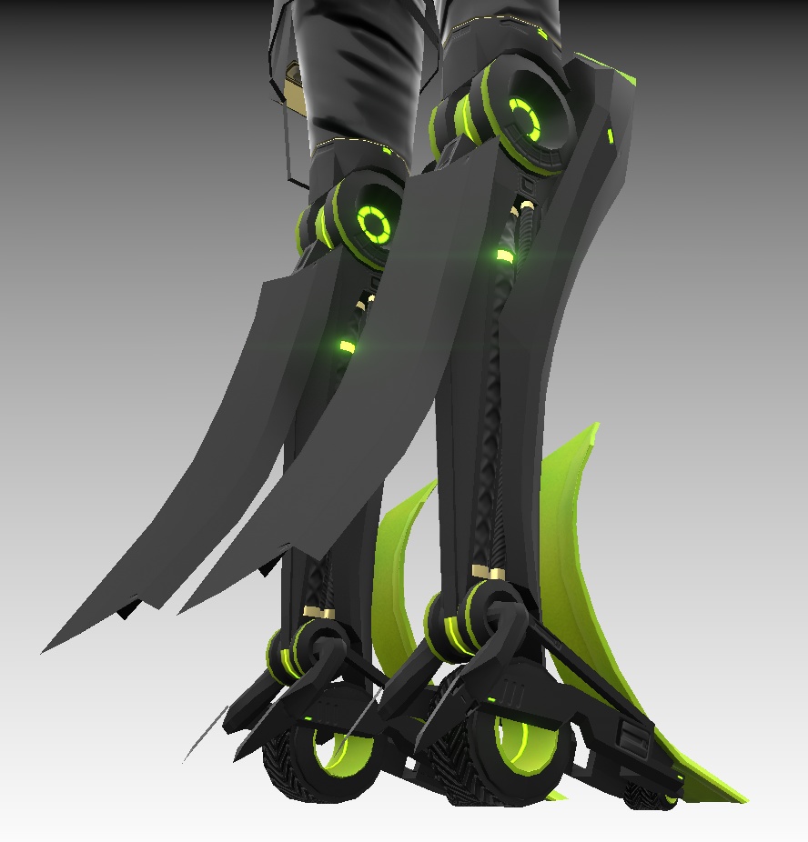 3Dモデル サイバー衣装 LEEMEREEVA