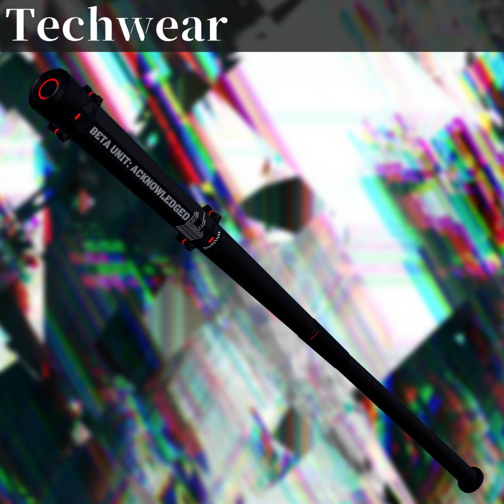 3Dモデル テックウェア 複数アバター対応