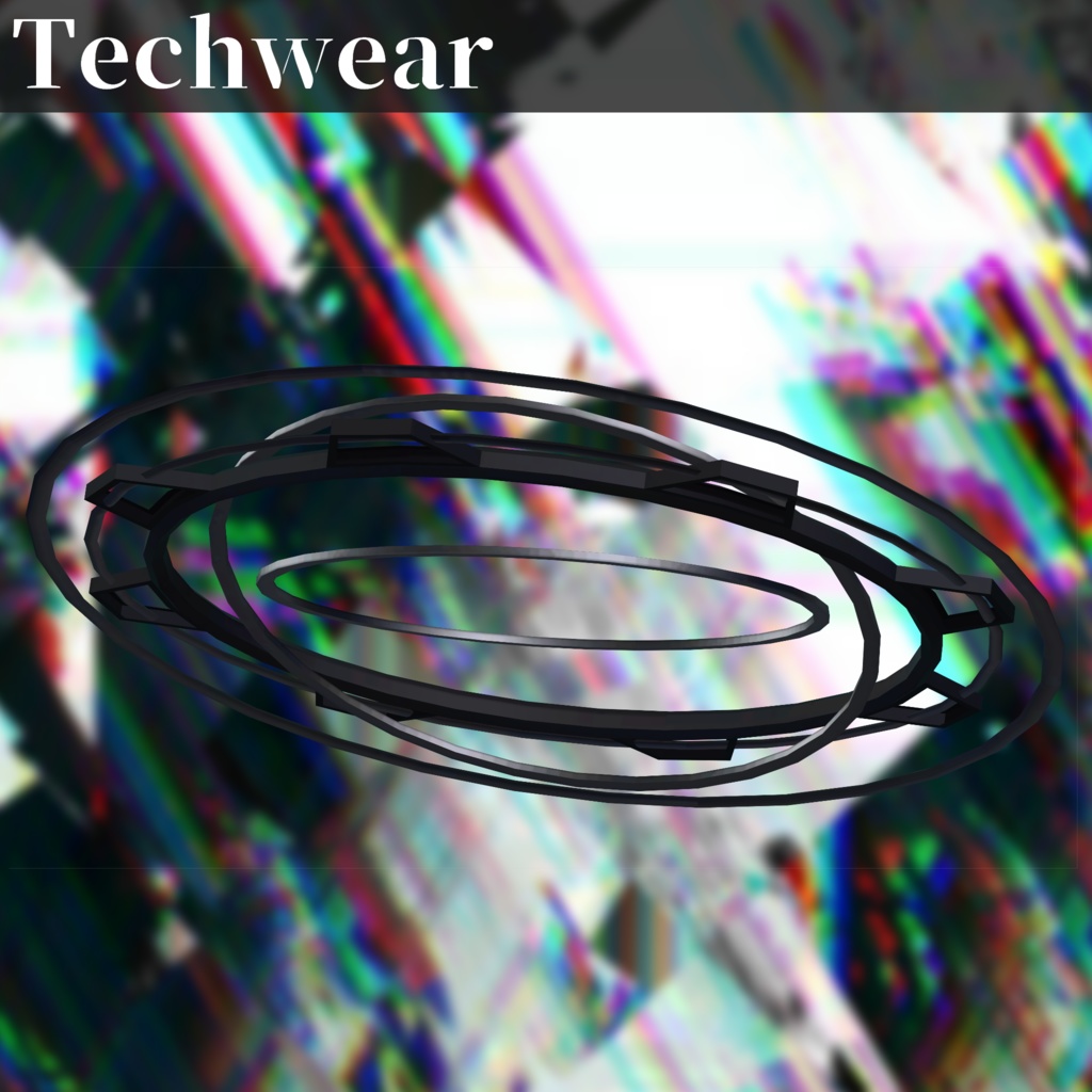 3Dモデル テックウェア 複数アバター対応