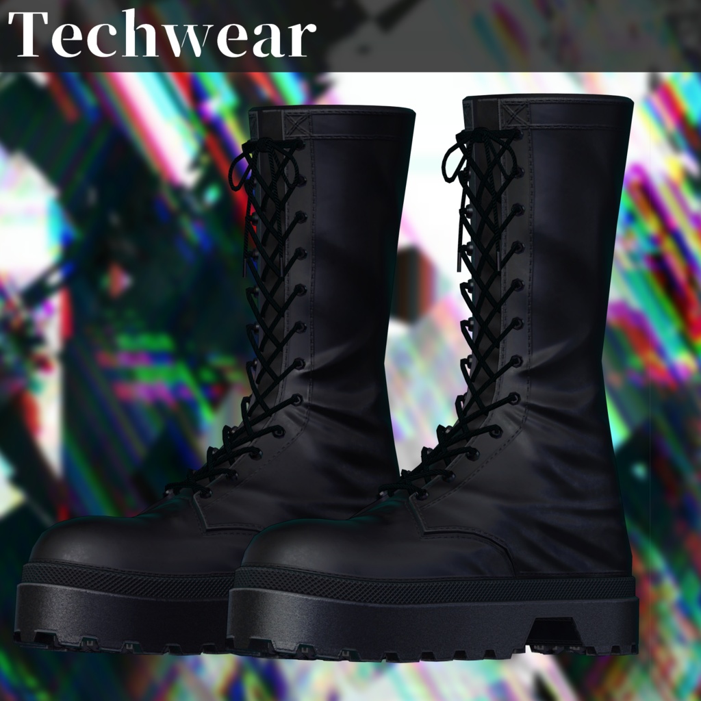 3Dモデル テックウェア 複数アバター対応