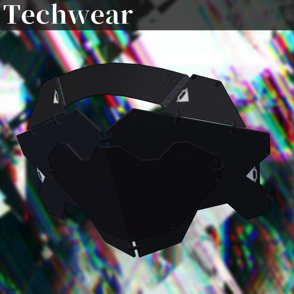 3Dモデル テックウェア 複数アバター対応