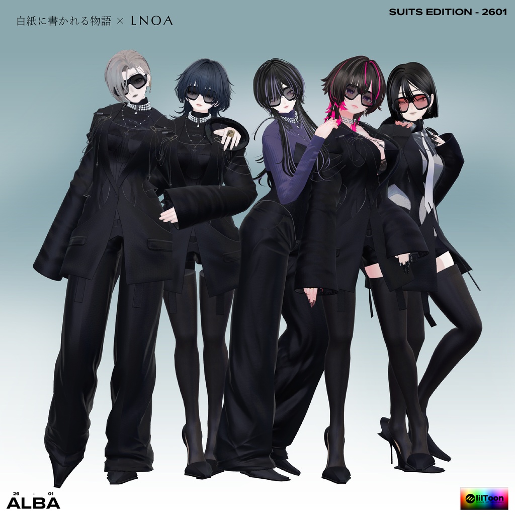 【3D衣装】ALBA SUIT EDITHIO LNOA WHITE LABEL 26COLLECTION