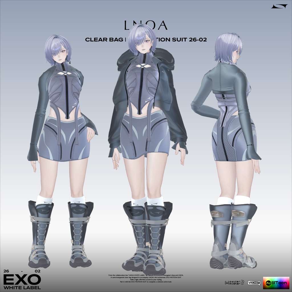 EXO MOTION SUIT 26-02 WHITE LABEL 26 COLLECTION