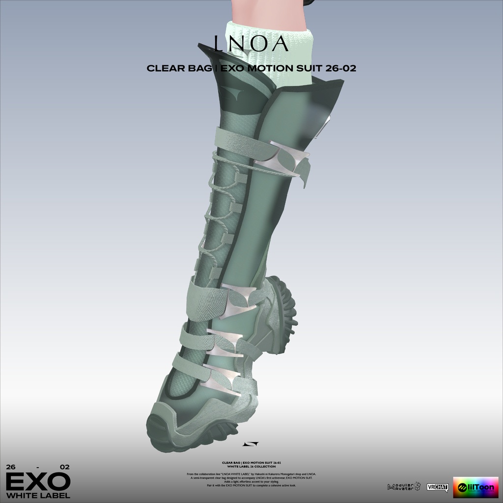 EXO MOTION SUIT 26-02 WHITE LABEL 26 COLLECTION