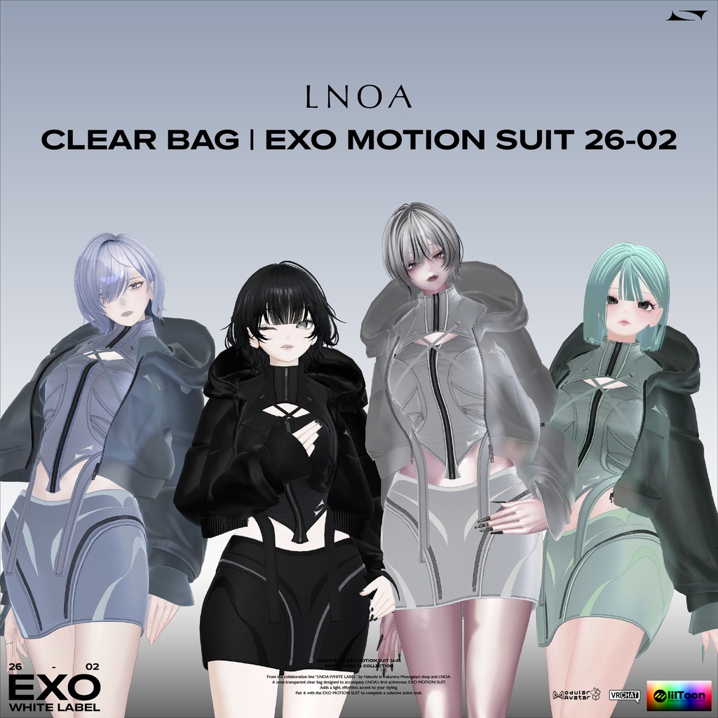 EXO MOTION SUIT 26-02 WHITE LABEL 26 COLLECTION