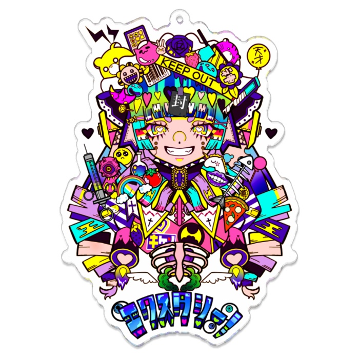 エクスタシー　アクリルキーホルダー