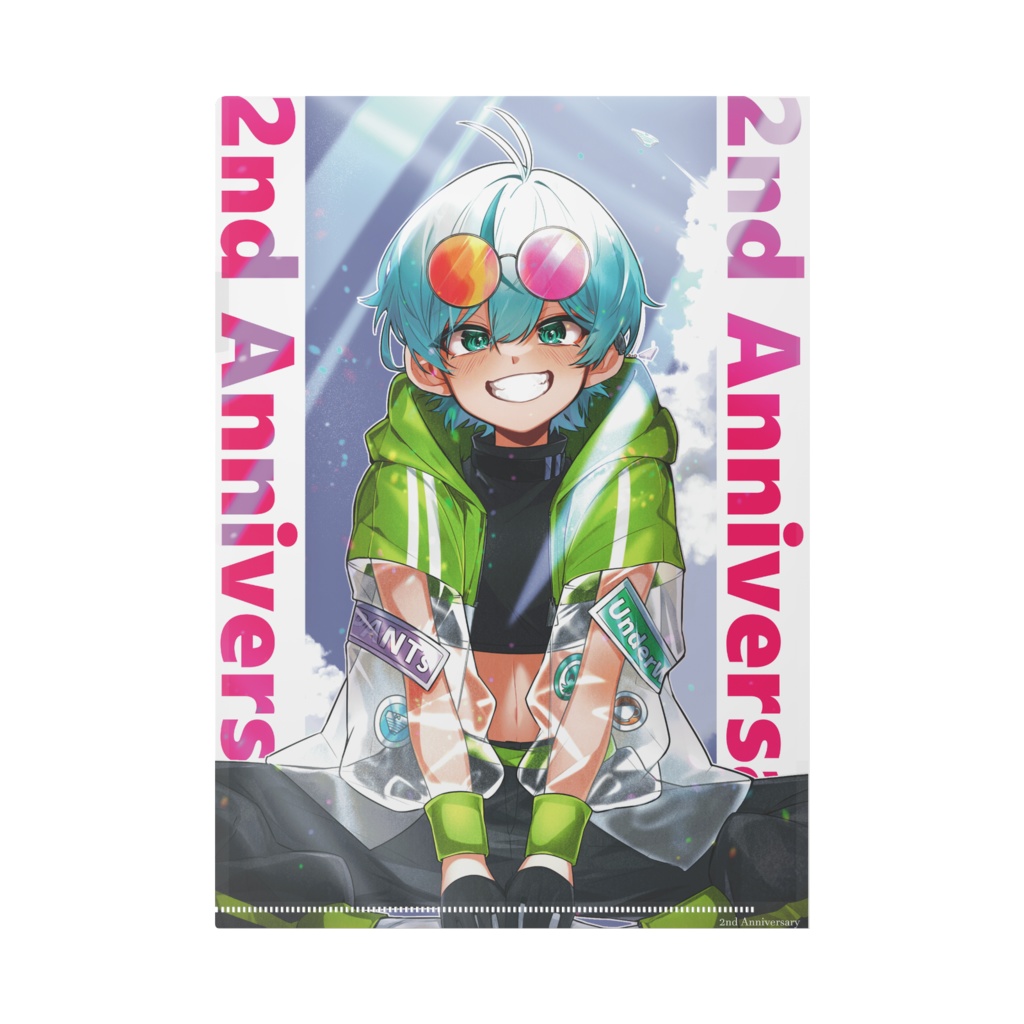2周年記念クリアファイル