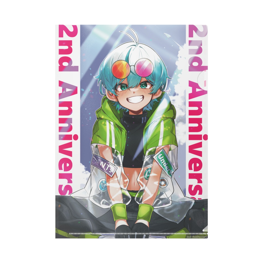 2周年記念クリアファイル