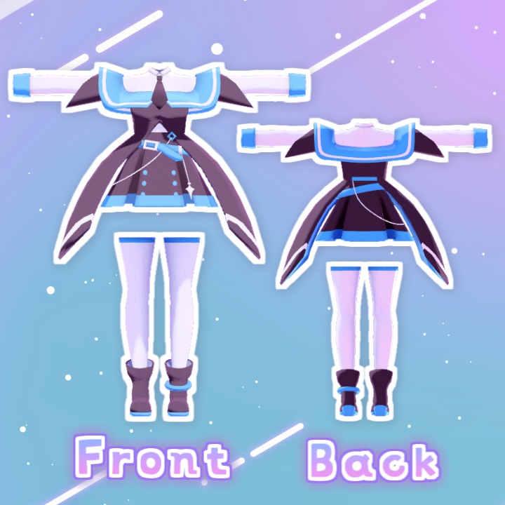 魔法少女学園の制服【2アバター対応】