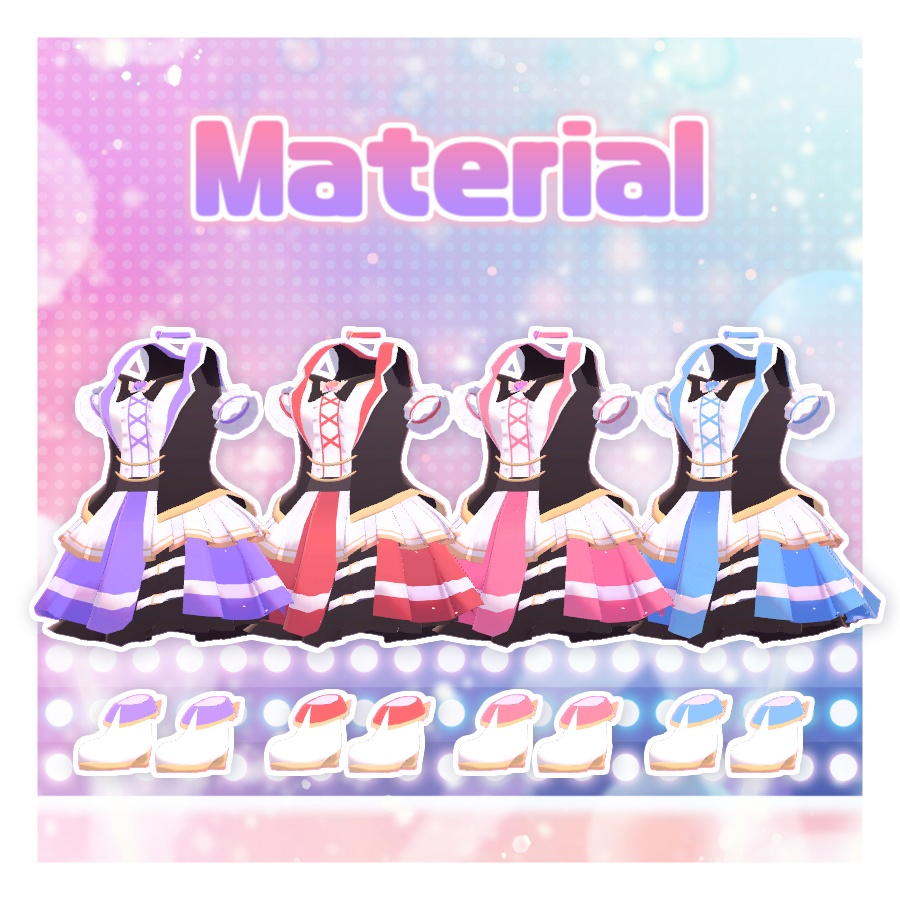 アイドル★セット【5アバター対応】