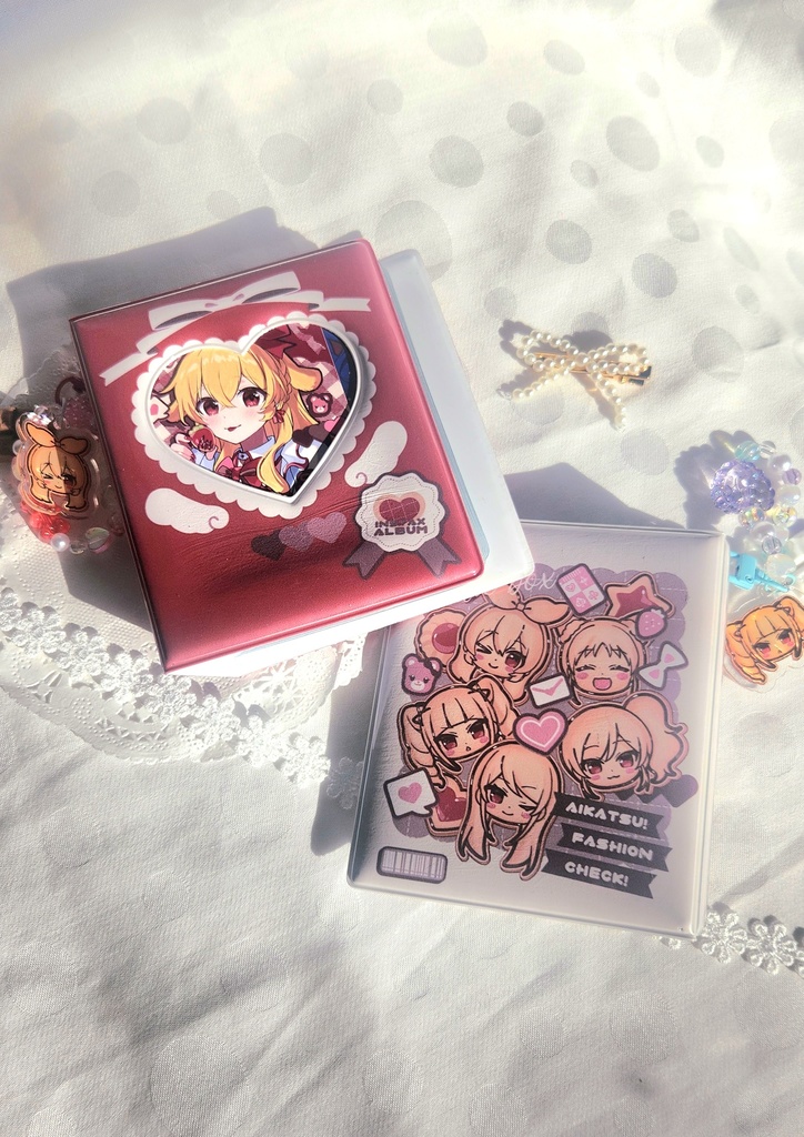 コレクトアルバム（赤）＋トレカグッズセット