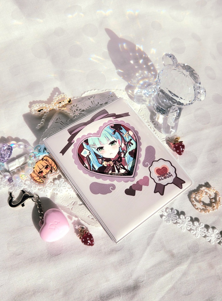 コレクトアルバム（白）＋トレカグッズセット