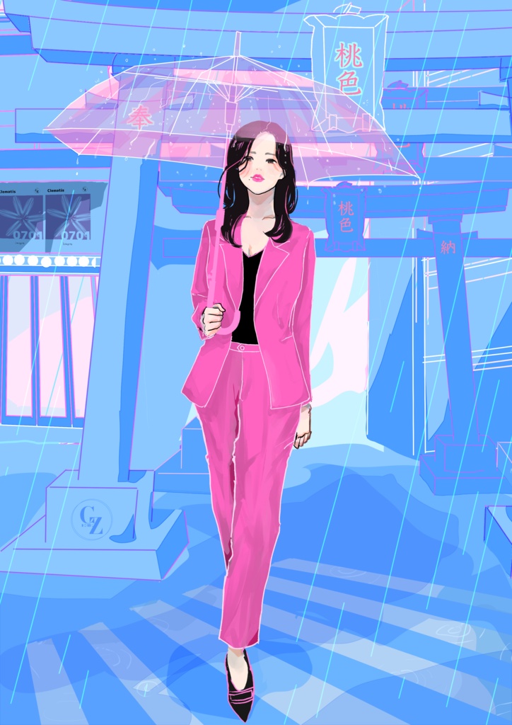 <Oh!Pink! >ポストカード