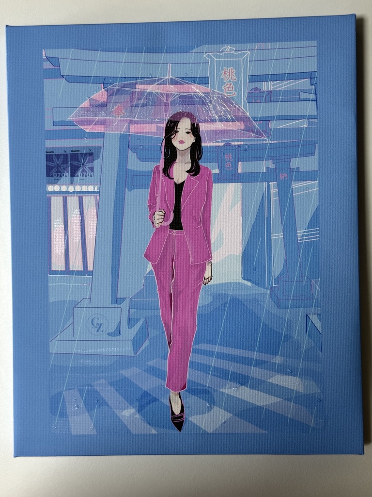 Don't Rain On My Parade キャンバス