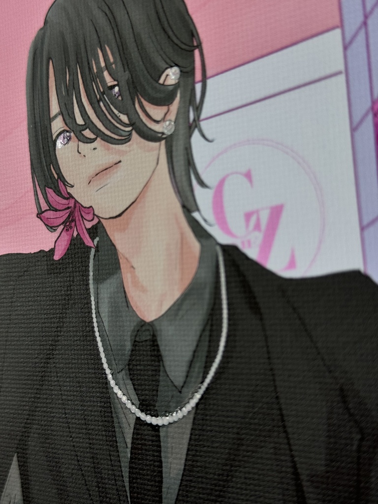 first pink キャンバス