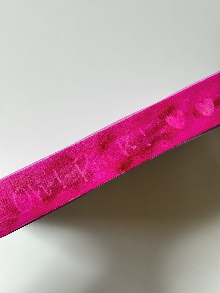 Cheerful pinks キャンバス