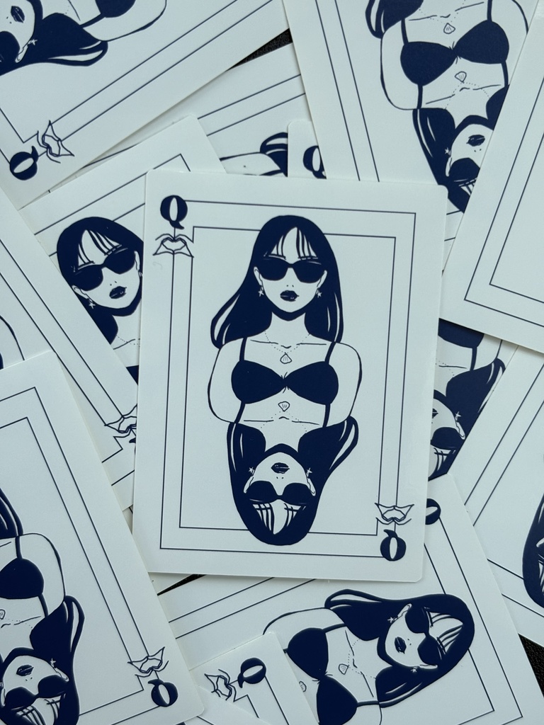 ♡Q ステッカー