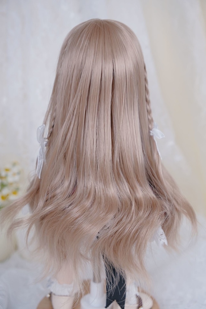 ライラック ミルクティー 7-8インチ 8-9インチ ドールウィッグ