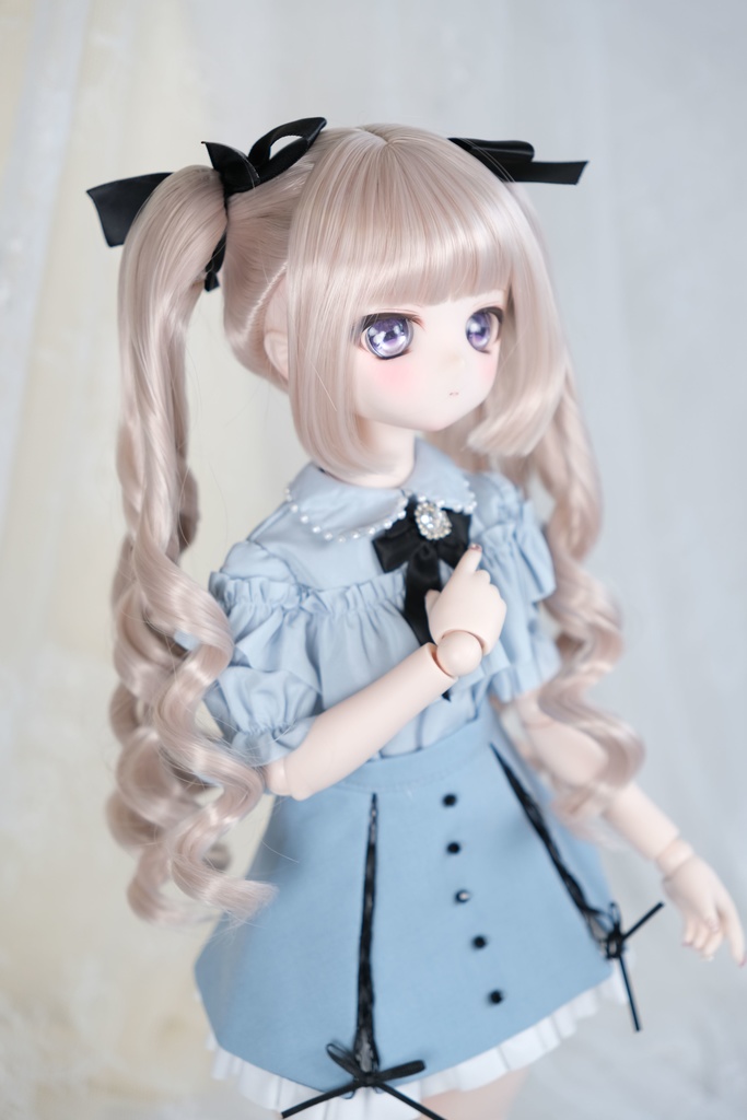 『Aile』 8-9インチ 7-8インチ ウィッグ