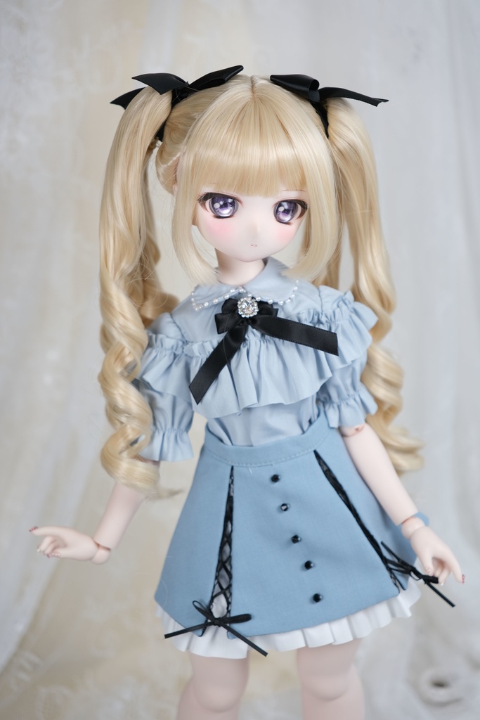 『Aile』 8-9インチ 7-8インチ ウィッグ