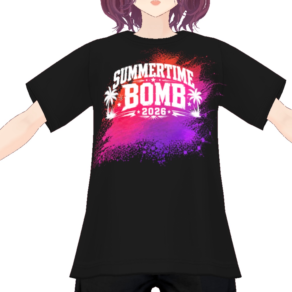 SUMMER TIME BOMB 2026 フェスTシャツ