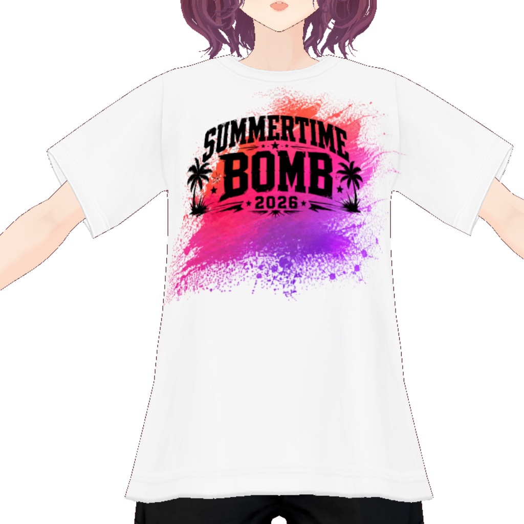 SUMMER TIME BOMB 2026 フェスTシャツ