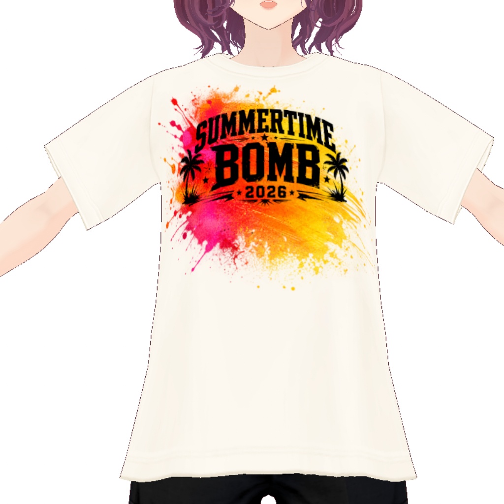 SUMMER TIME BOMB 2026 フェスTシャツ