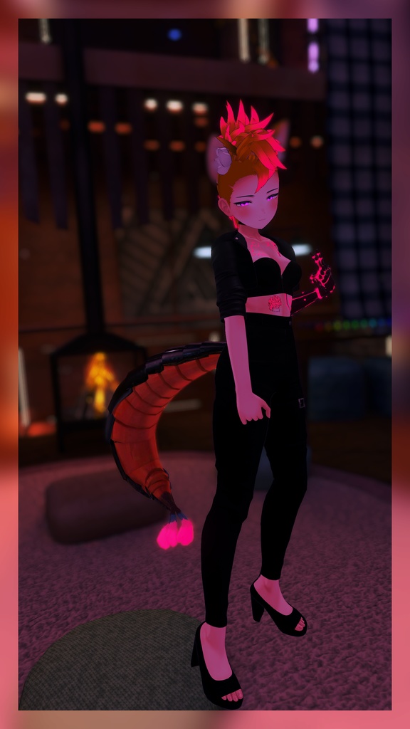 Pheanix - Shrimp Tail (VRChat Asset) エビの尾(VRChatアセット)
