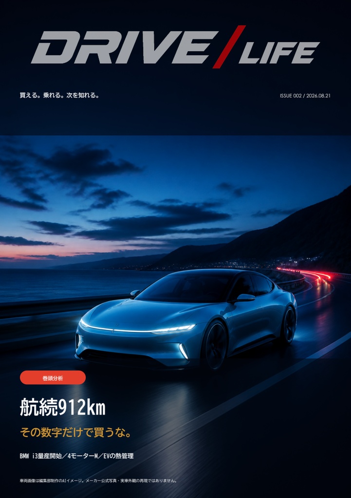 自動車雑誌 DRIVE / LIFE ISSUE 002