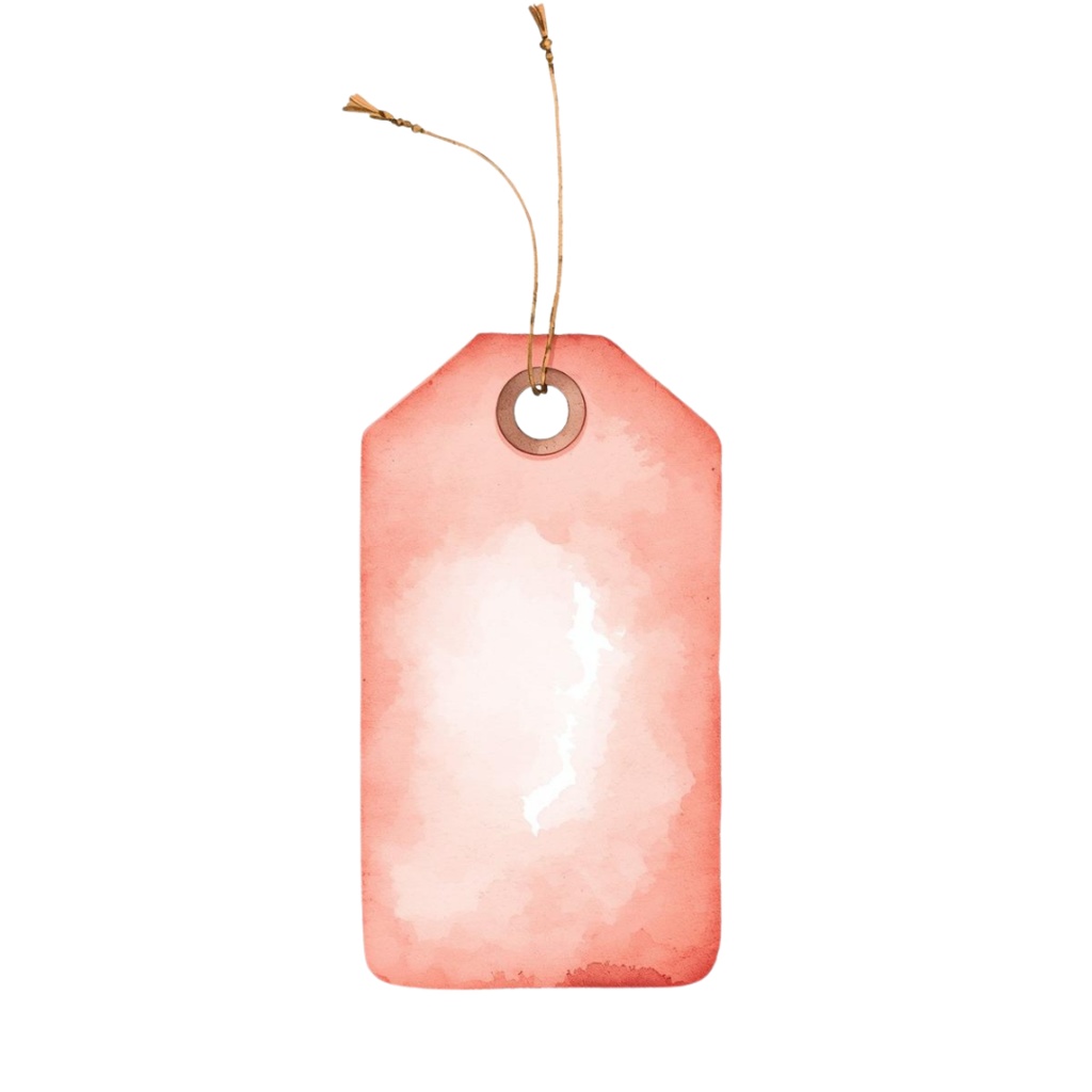 水彩アンティークトラベル素材集(ピンクシリーズ)12点セット Vol.1