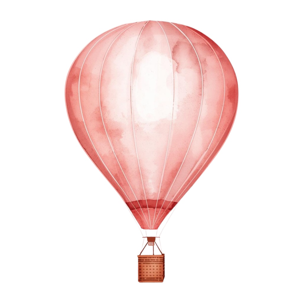 水彩アンティークトラベル素材集(ピンクシリーズ)12点セット Vol.1