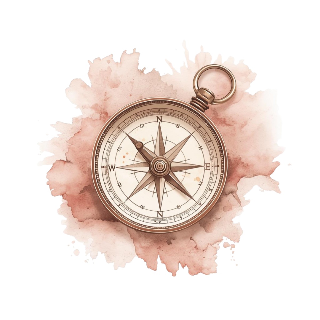 水彩アンティークトラベル素材集(ピンクシリーズ)12点セット Vol.1