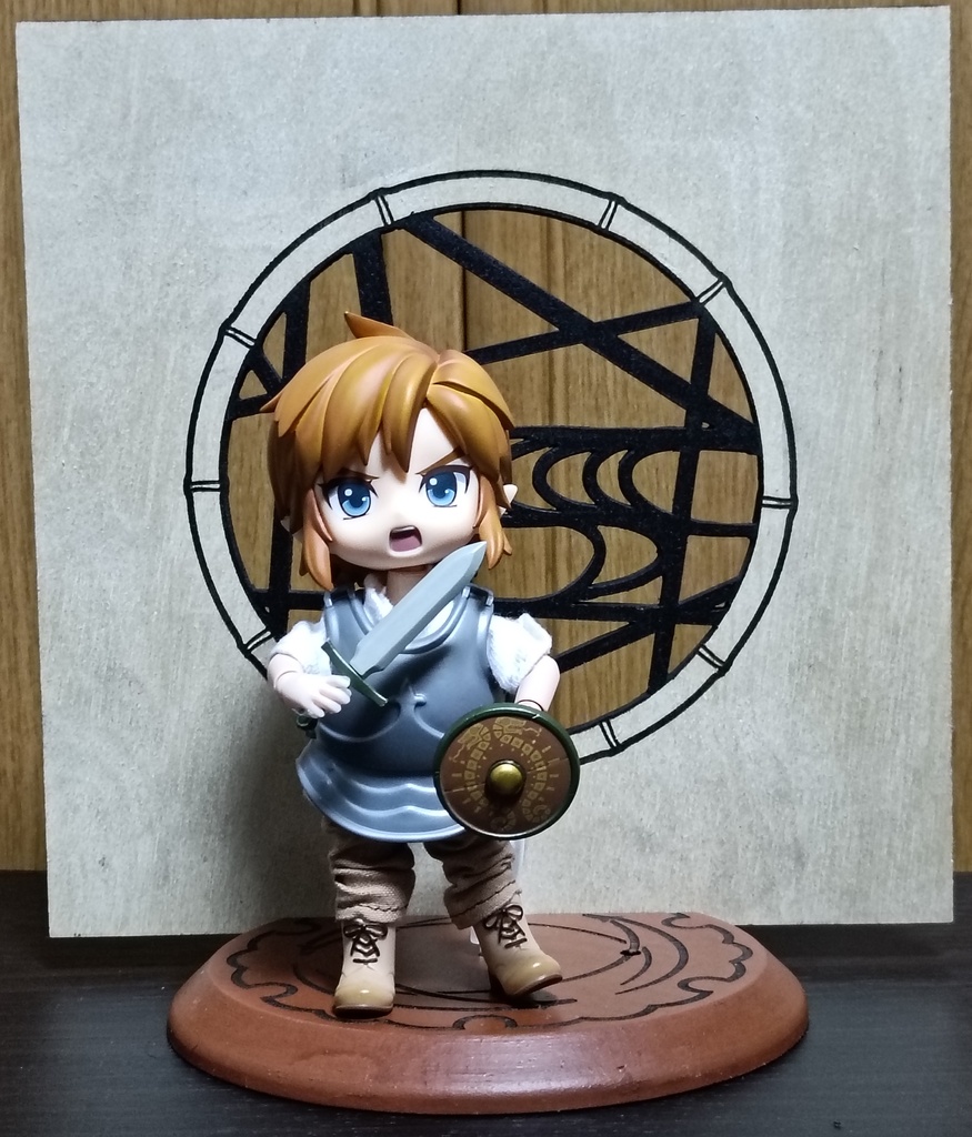 【オビツ11・ねんどろいど用】差し替え用背景パネル（和風）