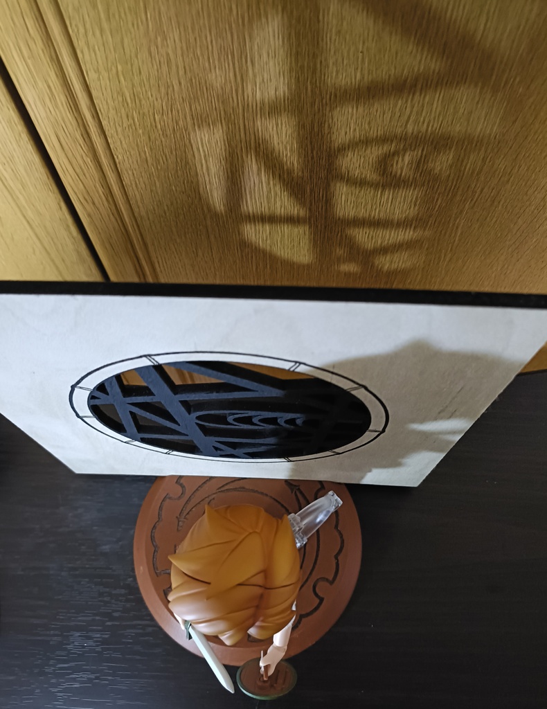 【オビツ11・ねんどろいど用】差し替え用背景パネル（和風）