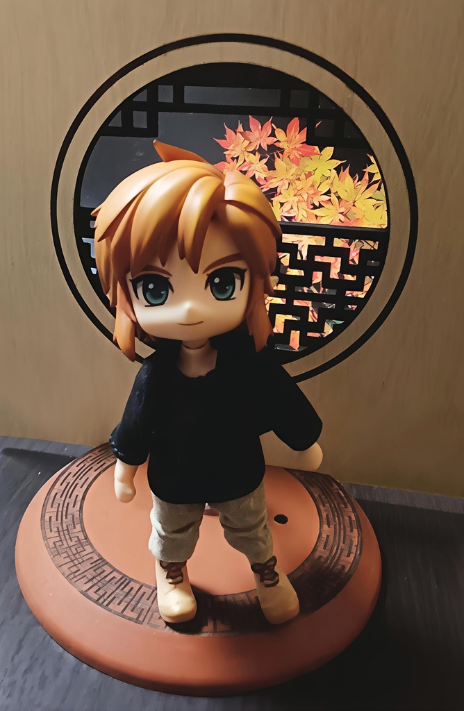 【オビツ11・ねんどろいど用】差し替え用背景パネル（中華風）