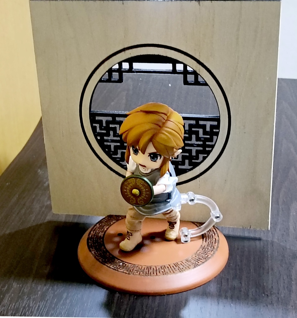 【オビツ11・ねんどろいど用】差し替え用背景パネル（中華風）