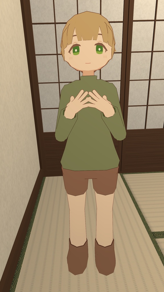 オリジナル3Dモデル素体「エルサロ」