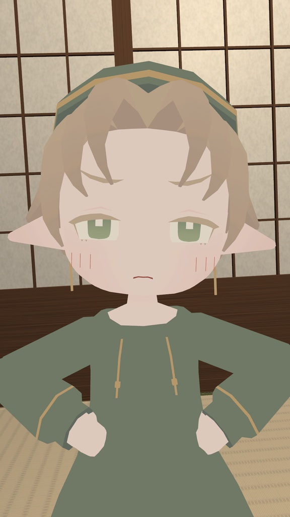オリジナル3Dモデル「エルミーコ」