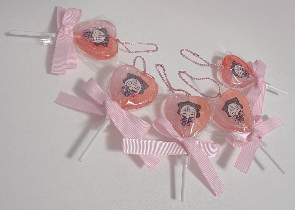 こころうに🎃ペロキャンキーホルダー