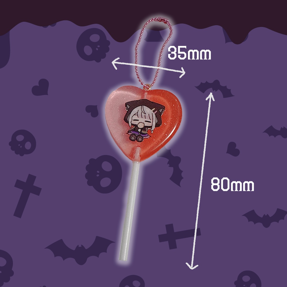 こころうに🎃ペロキャンキーホルダー
