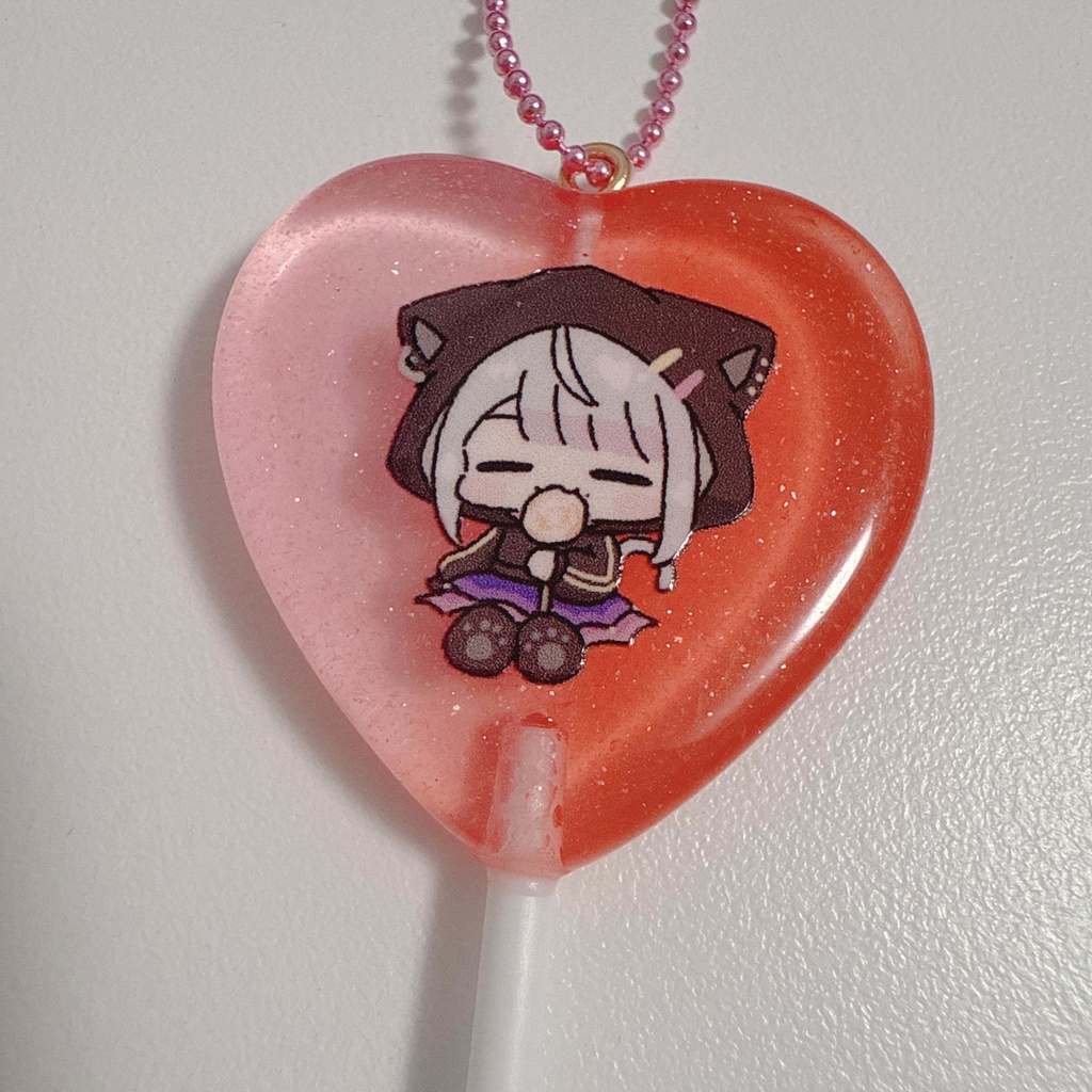 こころうに🎃ペロキャンキーホルダー