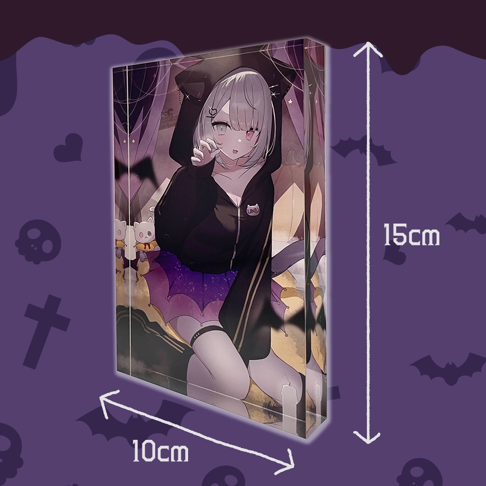 こころうに🎃アクリルブロック