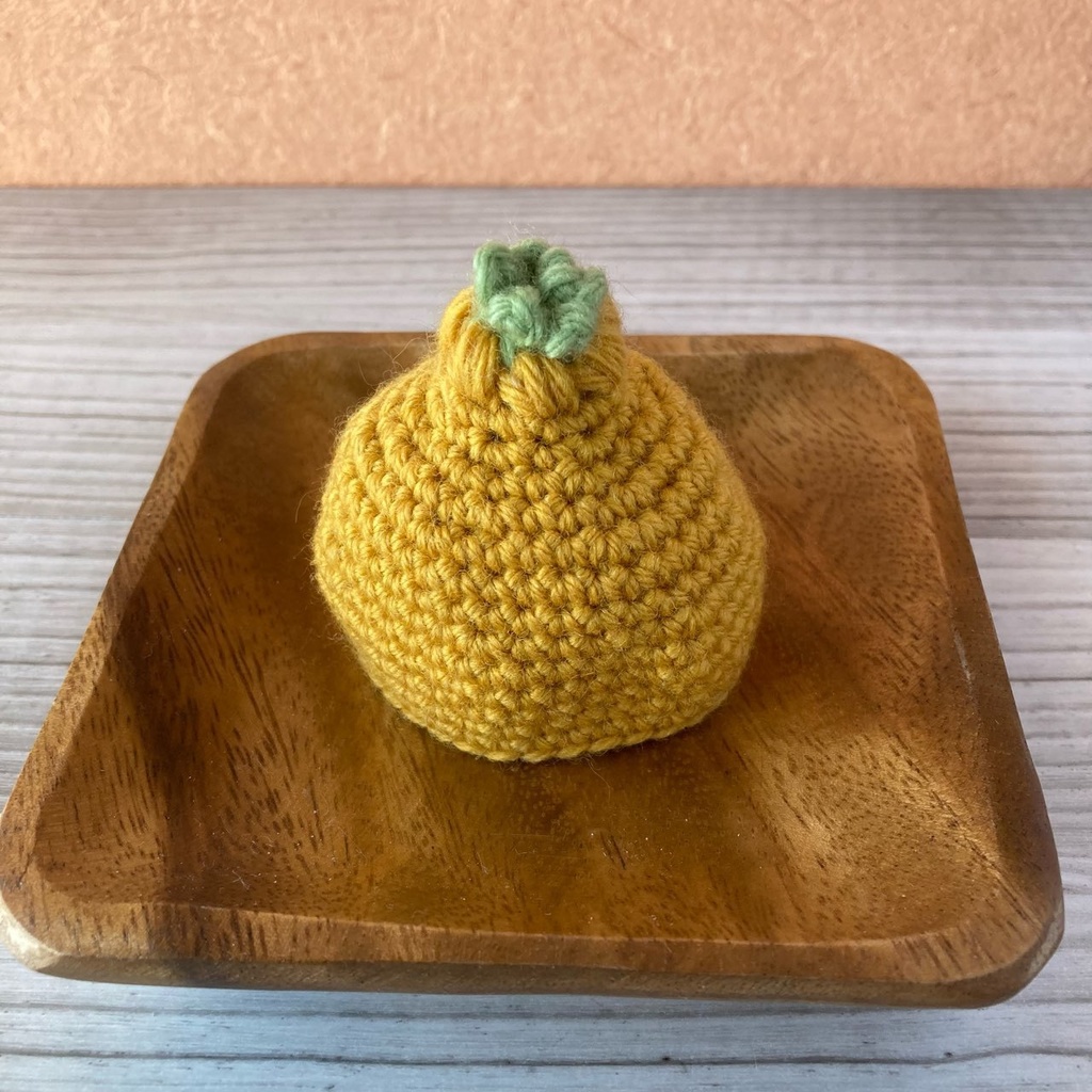 ぬいぐるみ用デコポンの帽子　頭囲20センチ前後