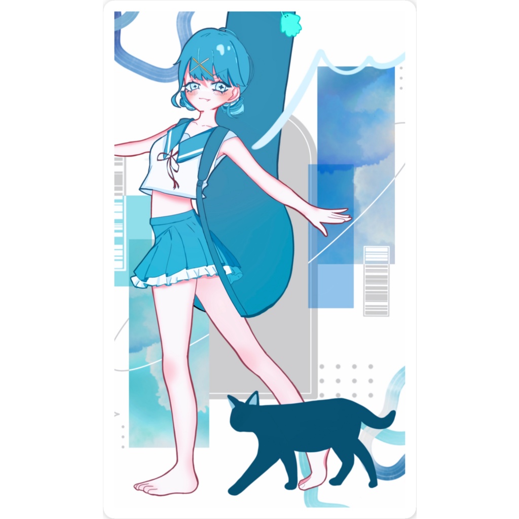 翠世さんステッカー